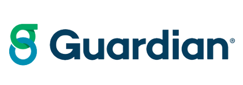 The image displays a logo with the text  Guardian  prominently visible, accompanied by a stylized emblem, set against a grey background.